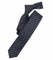 Venti corbata azul oscuro a rayas