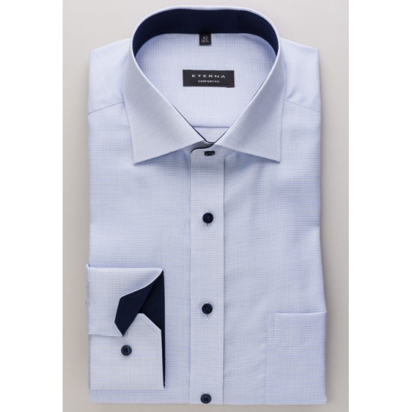 Eterna shirt COMFORT FIT light | blue MENSONO 4671.E147-11