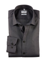 Camicia Olymp LEVEL 5 NATTÉ
marrone con New York Kent collar in taglio stretto