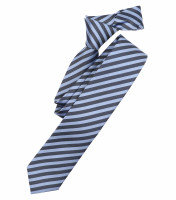 Venti corbata azul claro a rayas