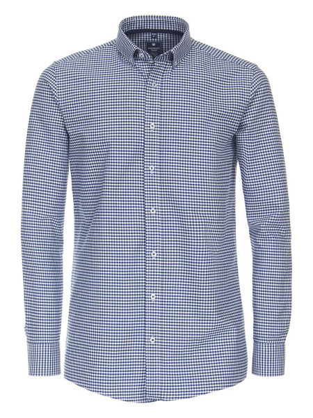 Camisa Redmond REGULAR FIT FINO OXFORD azul oscuro con cuello Button Down de corte clásico