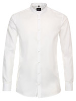 Camicia Venti BODY FIT PRINT bianco con Colletto rialzato collar in taglio stretto