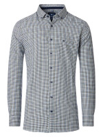 Camisa Redmond COMFORT FIT FINO OXFORD beige con cuello Button Down de corte clásico