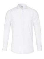 Camisa Pure EXTRA SLIM UNI STRETCH blanco con cuello cutaway de corte súper estrecho