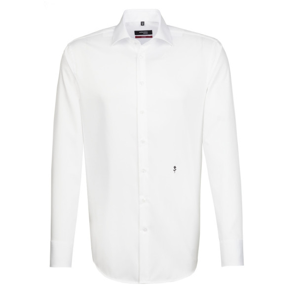 Camicia Seidensticker REGULAR ORIGINAL bianco con Business Kent collar in taglio moderno