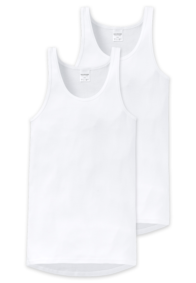 Schiesser ORIGINAL FEINRIPP white Shirt