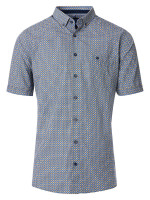 Camisa Redmond COMFORT FIT PRINT amarillo con cuello Button Down de corte clásico